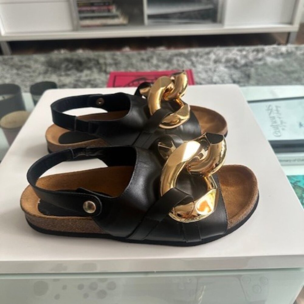 JW Anderson JW Anderson Chain-Link Slip-On Sandals